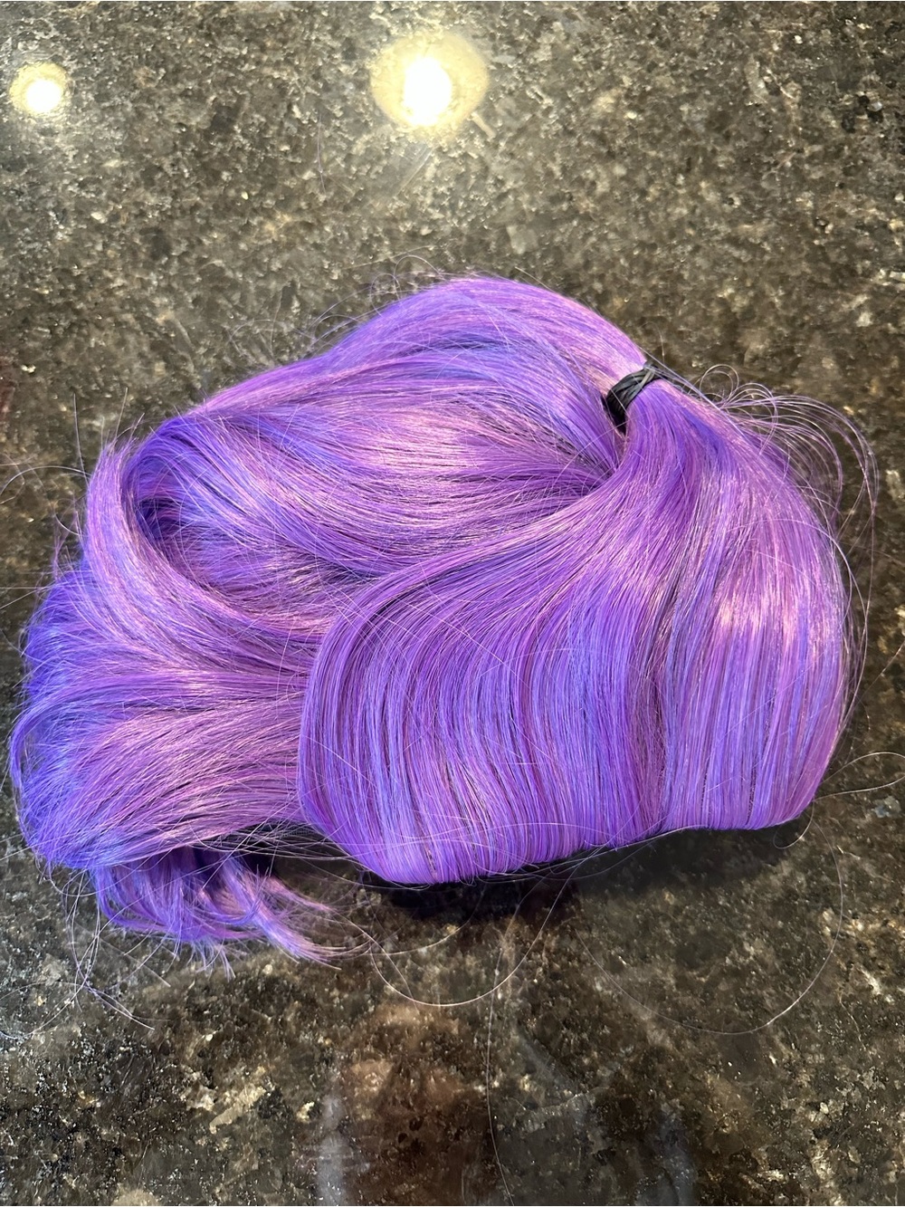 Vibrant Purple Clip-In Hair Extension - Women Hair